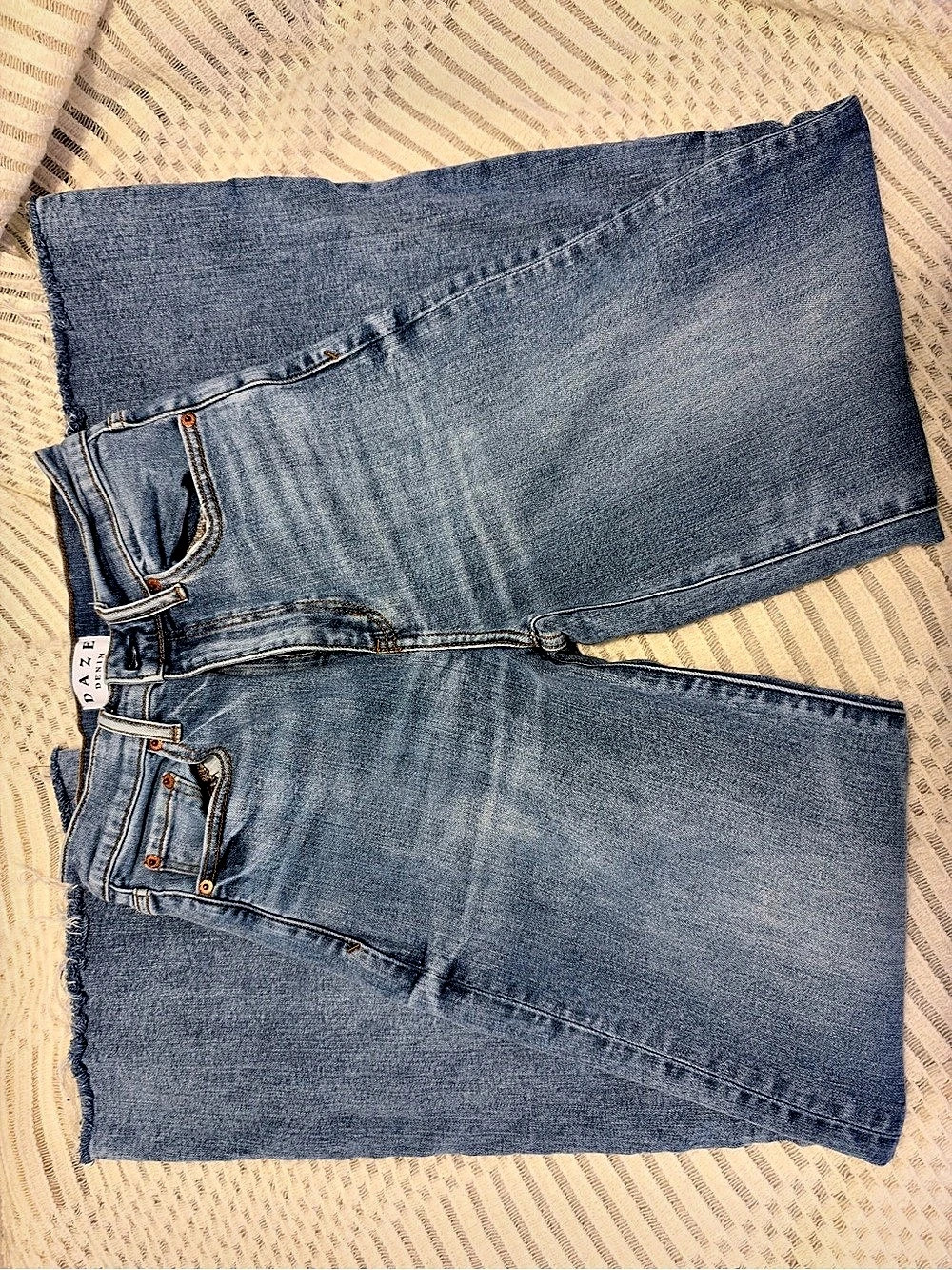 Daze Denim jeans Boot Cut Jeans in Blue Waist 25
